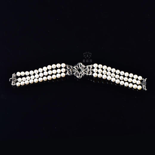 【蝶舞花园】祖母绿珍珠手链-CB2401075 商品图4