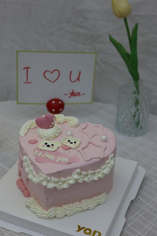 复古粉色爱心 商品图0