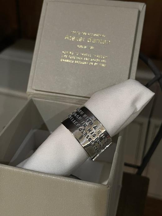 Atelier d'antan 银质桑尼古董勺子戒指(Sonny Spoon Ring R099) 商品图6