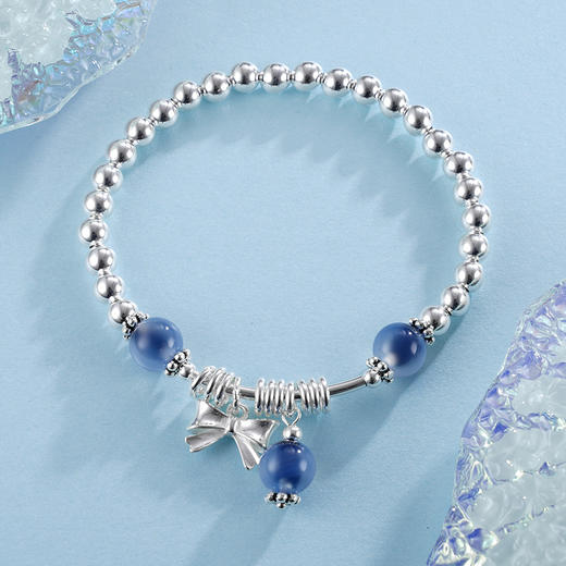 子佩集S925银【蓝梦之海】手链【TSB0001-24】糖心玛瑙2402 商品图2