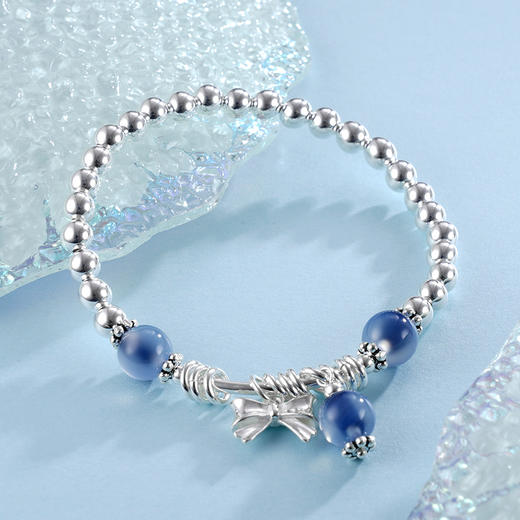 子佩集S925银【蓝梦之海】手链【TSB0001-24】糖心玛瑙2402 商品图6