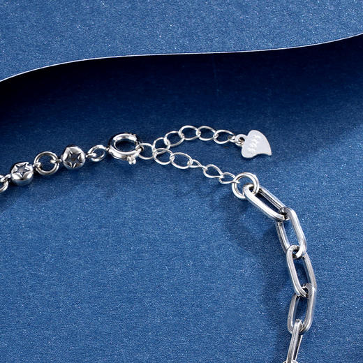 子佩集S925银【你和我】手链【OT154】2402 商品图3