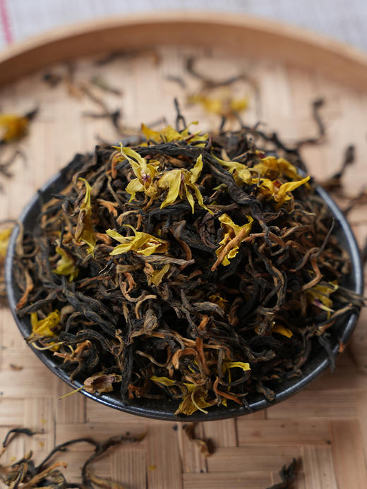 好喝又健康【石斛红茶】铁皮石斛花与古树红茶搭配，茶香更浓、滋味更醇、营养更佳、喉舌生润  80g/罐 商品图1