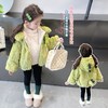 女童连帽加绒毛毛衣2023年冬季新款韩版大衣童装可爱棉衣 商品缩略图2