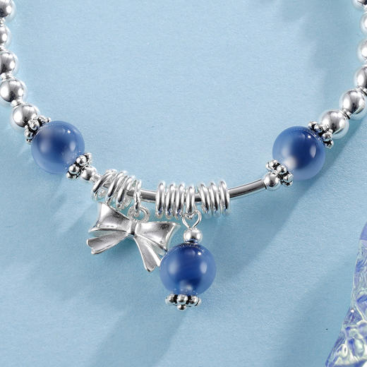 子佩集S925银【蓝梦之海】手链【TSB0001-24】糖心玛瑙2402 商品图3