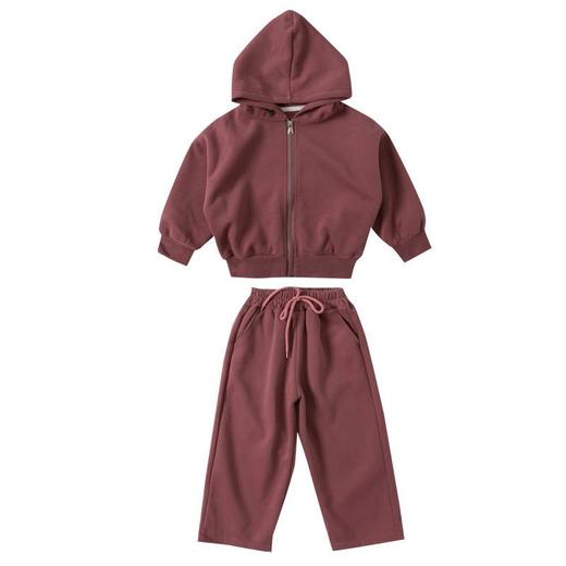 女童连帽卫衣套装2024春季新款韩版校园阔腿裤两件套一件代发童装 商品图4