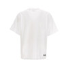 GCDS 男士涂鸦徽标印花棉质圆领短袖T恤 白色 FW23M13067201 商品缩略图1