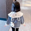 2023秋冬新款儿童兔子牛仔马甲加厚保暖背心韩版洋气童装 商品缩略图3
