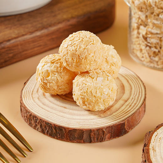 觅食严选【39.9抢约100包！牛奶燕麦球】营养又美味，满口的奶香和燕麦的香气扑面而来。香脆休闲零食奶香燕麦酥独立包装 商品图0