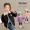 女童小熊绗线棉棉衣冬装洋气外套宝宝大衣儿童保暖棉袄童装潮 商品缩略图3