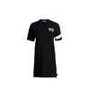 GCDS 女士字母徽标印花短袖裙子 黑色 ACC94W020076 BLACK 商品缩略图0