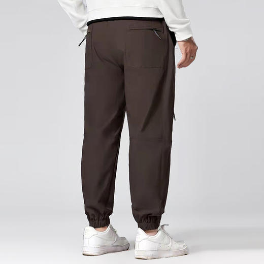 【Q】【新款DMH】大依优型大码束脚松紧腰休闲运动裤卫裤休闲裤加肥加大运动300斤长裤胖子裤子 商品图3