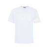 GCDS 男士字母徽标印花棉质圆领短袖T恤 白色 ACC94U020073 WHITE 商品缩略图0