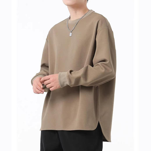 裁缝学苑MQ37长袖t恤纸样男士内搭套头卫衣打底衫上衣打板裁剪 商品图1