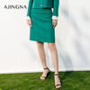【商场同款】阿菁娜2024春夏新款精致显瘦短款A字半裙A29C113010 商品缩略图0