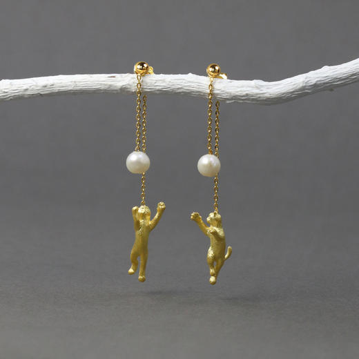 扑月 925纯银耳饰 商品图0