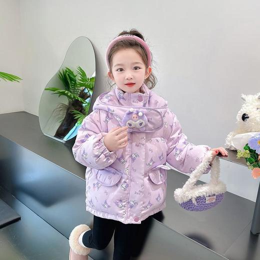 韩国儿童装女童冬装卡通羽绒服不透风外套代发洋气童装潮 商品图1