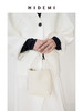 HIDEMI简约无领嵌条拼接弧形袖廓形感西装外套 商品缩略图8