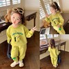 男女童同款恐龙套装2024春季新款韩版两件套洋气休闲童装 商品缩略图3