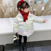 韩国儿童装女童春冬装棉衣亮色羽绒服加绒保暖不透风外套 商品缩略图2