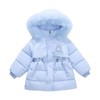 女童艾莎公主棉衣冬装洋气外套宝宝儿童爱莎棉袄童装大衣 商品缩略图4