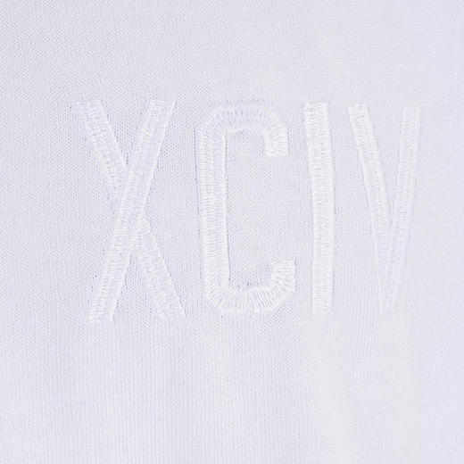 GCDS 男士字母徽标印花棉质圆领短袖T恤 白色 ACC94U020077 WHITE 商品图3