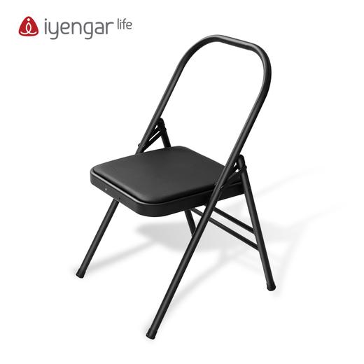 艾扬格life A4021黑纹纱腰托瑜伽椅(二横杠） 商品图2