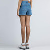 GCDS 女士字母徽标贴花休闲短裤 蓝色 ACC94W030124 BLUE 商品缩略图2