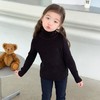 女童爱心高领毛衣冬季2023新款宝宝韩版洋气打底衣童装潮 商品缩略图2