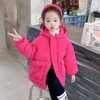 韩国儿童装女童冬装糖果色羽绒服保暖不透风外套童装大衣 商品缩略图0