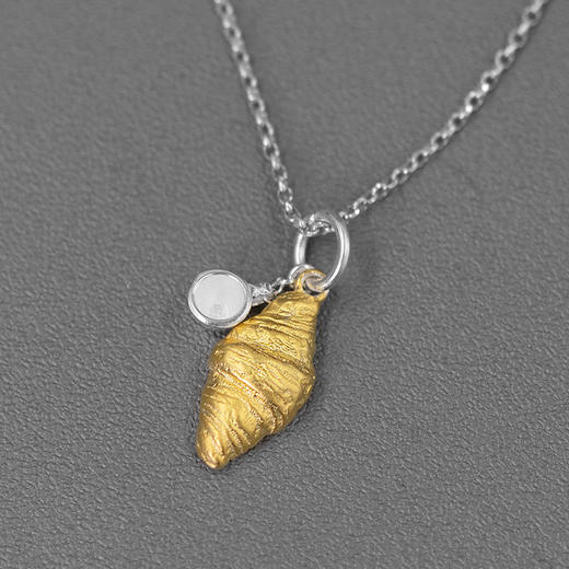 早晨 纯银项链 商品图1