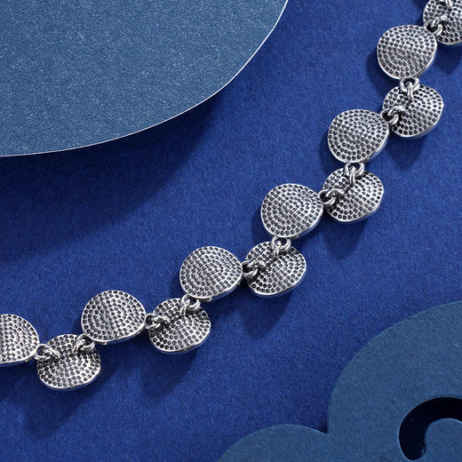 子佩集S925银【观潮】手链【YGSL005】仿古2402 商品图1