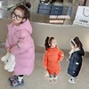 韩国儿童装女童冬装贴标羽绒服保暖不透风外套洋气大衣潮 商品缩略图3