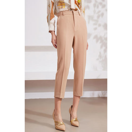 乔万尼简约直筒裤新品显瘦百搭西装裤EM1F123 商品图3