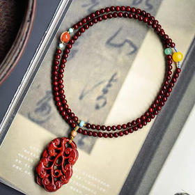 小叶紫檀原创【雅楠】项链锁骨链