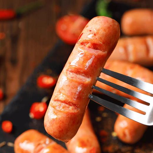 700g【10根】安井 原味/黑椒味 火山石烤肠 肉肠台式肠 冷冻 商品图3