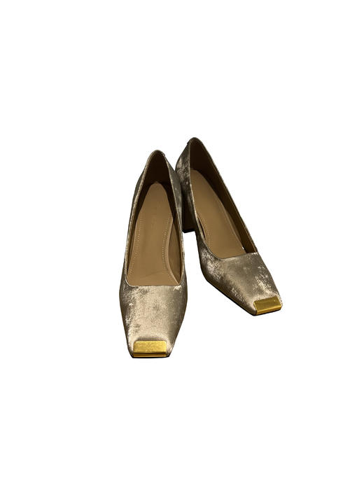 SAFICOO 方头浅口单鞋 国潮风高跟鞋 商品图2