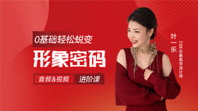 叶一乐《形象密码》音频/视频 进阶课