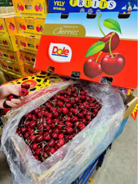 都乐单J车厘子一箱（10斤装）