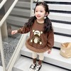 女童卡通网纱卫衣套装2024春季新款韩版两件套洋气童装潮 商品缩略图1