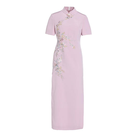 乔万尼绣花中式礼服旗袍连衣裙EM1E126 商品图4