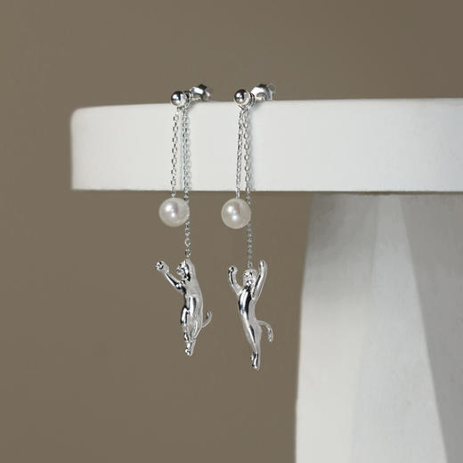 扑月 925纯银耳饰 商品图6