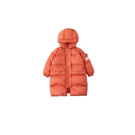 韩国儿童装女童冬装贴标羽绒服保暖不透风外套洋气大衣潮 商品图4