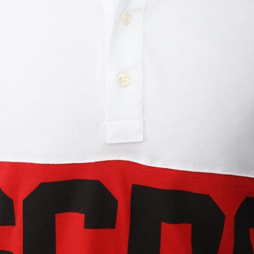 GCDS 男士字母徽标印花棉质短袖polo衫 白色 ACC94U020078 WHITE 商品图2