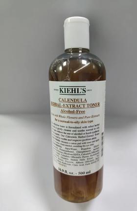 【特价清仓】美国 Kiehl's/科颜氏金盏花水 500ml （封口松动，漏了一点点，请谨慎下单）