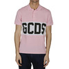 GCDS 男士字母徽标印花棉质短袖polo衫 粉色 ACC94U020078 PINK 商品缩略图2