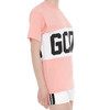 GCDS 女士字母徽标印花棉质圆领短袖T恤 粉色 ACC94W020779 PINK 商品缩略图2