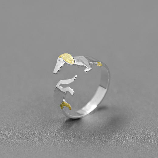 依偎 纯银S925开口戒指 商品图2