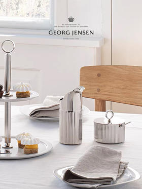 Georg Jensen乔治杰生北欧式餐具不锈钢碗调料罐家用简约ins