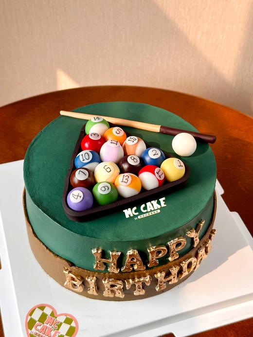 桌球蛋糕【深色色素较重】 商品图0